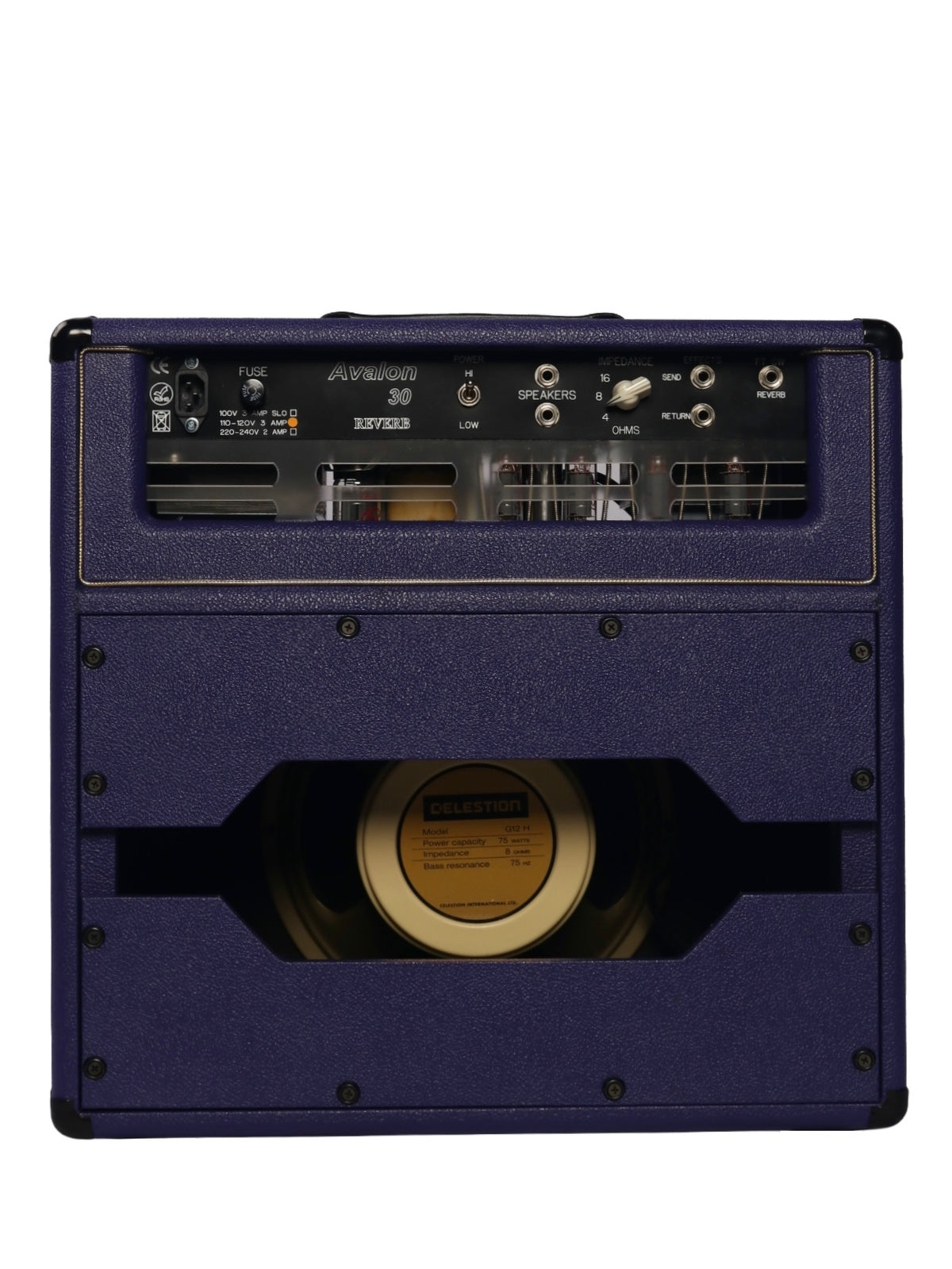 2026 Matchless Avalon Reverb 30w 1x12 Combo Purple / Gold #A20406