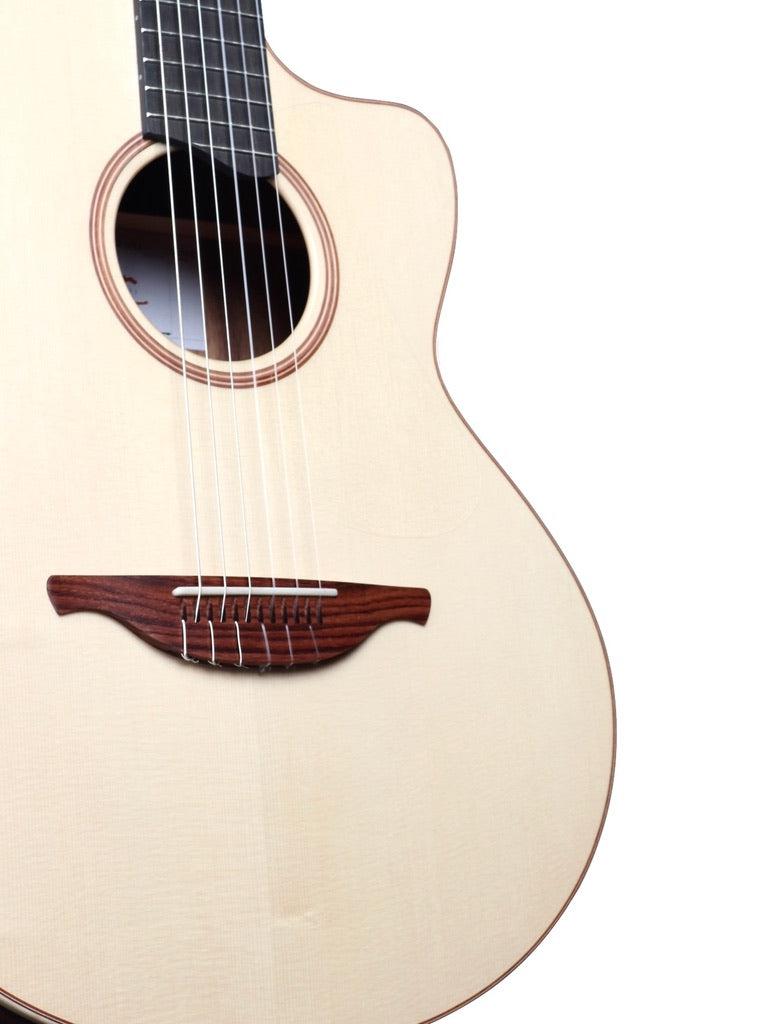 Lowden S34J Nylon Jazz Alpine Spruce / Koa #27285 - Lowden Guitars - Heartbreaker Guitars