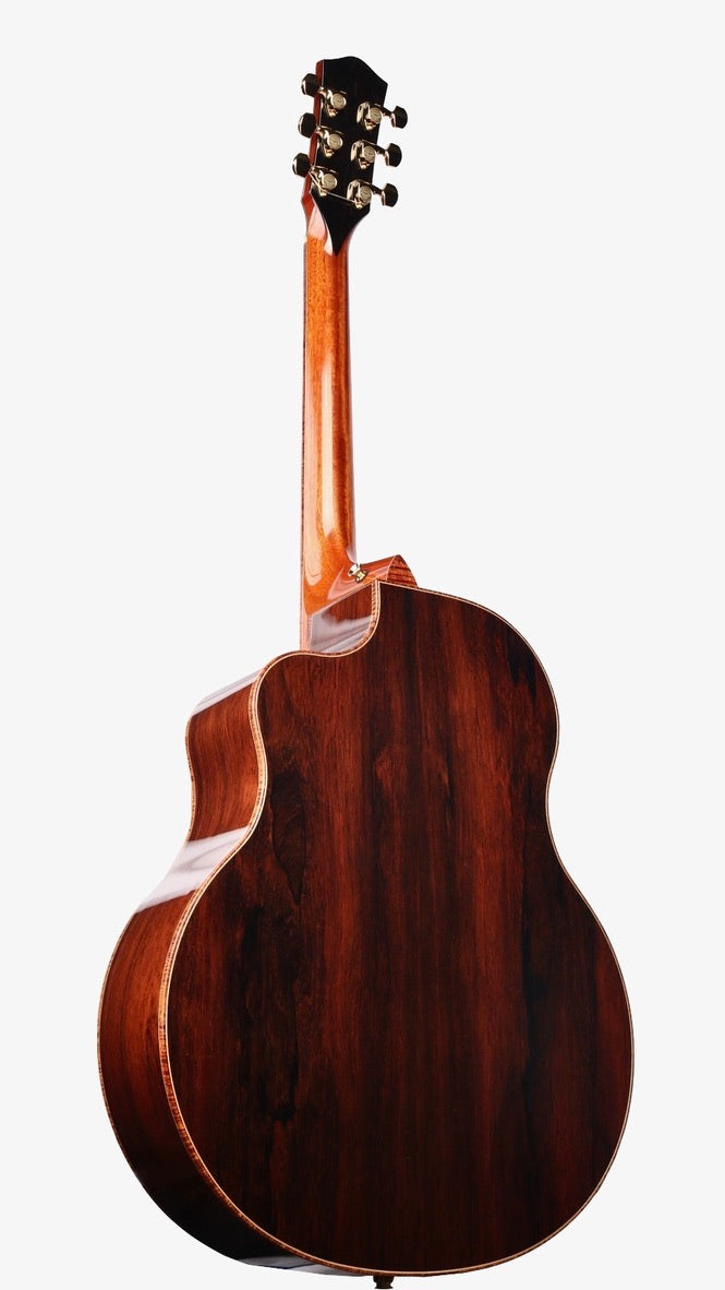 ◆あご当て Berber型 HillClamp RoseWood 4/4 McPherson MG 4.0 XP Redwood / Madagascar Rosewood #2748