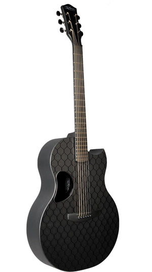 McPherson Carbon Fiber Sable Blackout w/ Honeycomb Finish #12226 - McPherson Guitars - Heartbreaker Guitars