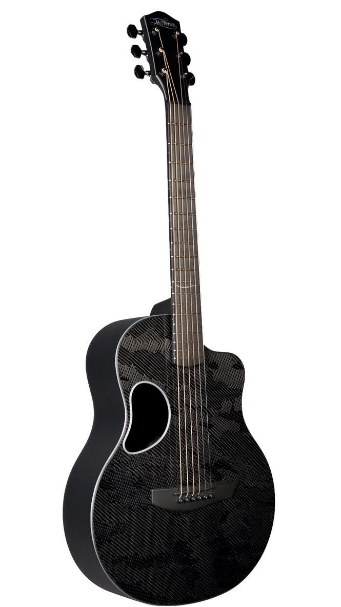 McPherson Carbon Fiber Blackout Touring Silver w/ Camo Finish #11459 - McPherson Guitars - Heartbreaker Guitars
