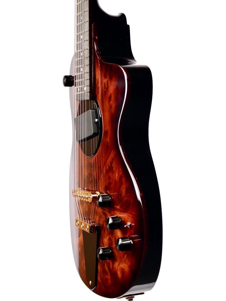 Rick Turner Model 1 Featherweight Custom Camphor Burl #5841 - Rick Turner Guitars - Heartbreaker Guitars