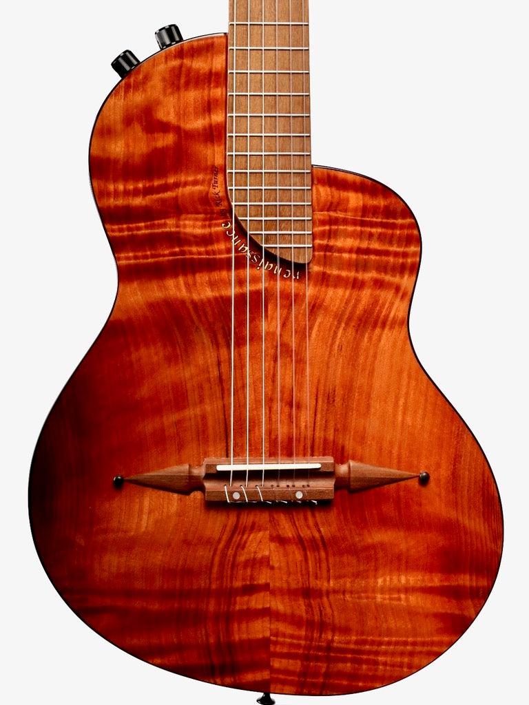 Rick Turner Renaissance RN6 Nylon String Curly Redwood / Mahogany #5705 - Rick Turner Guitars - Heartbreaker Guitars