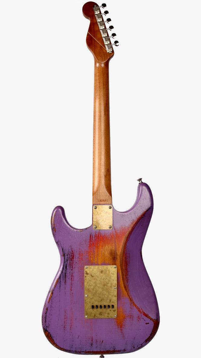 Paoletti Stratospheric Loft HSS Heavy Purple #130521 - Paoletti - Heartbreaker Guitars
