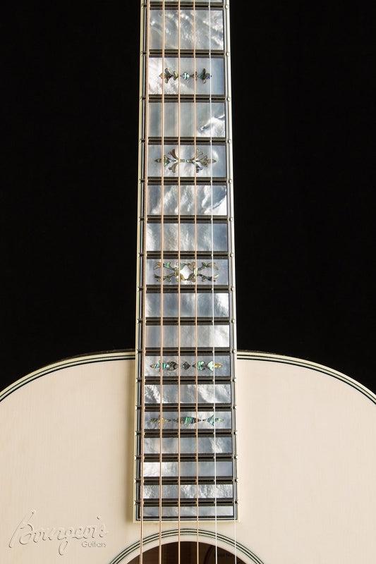 Bourgeois Whyte Rabbit L-DB0 Transparent White Limited - Bourgeois Guitars - Heartbreaker Guitars