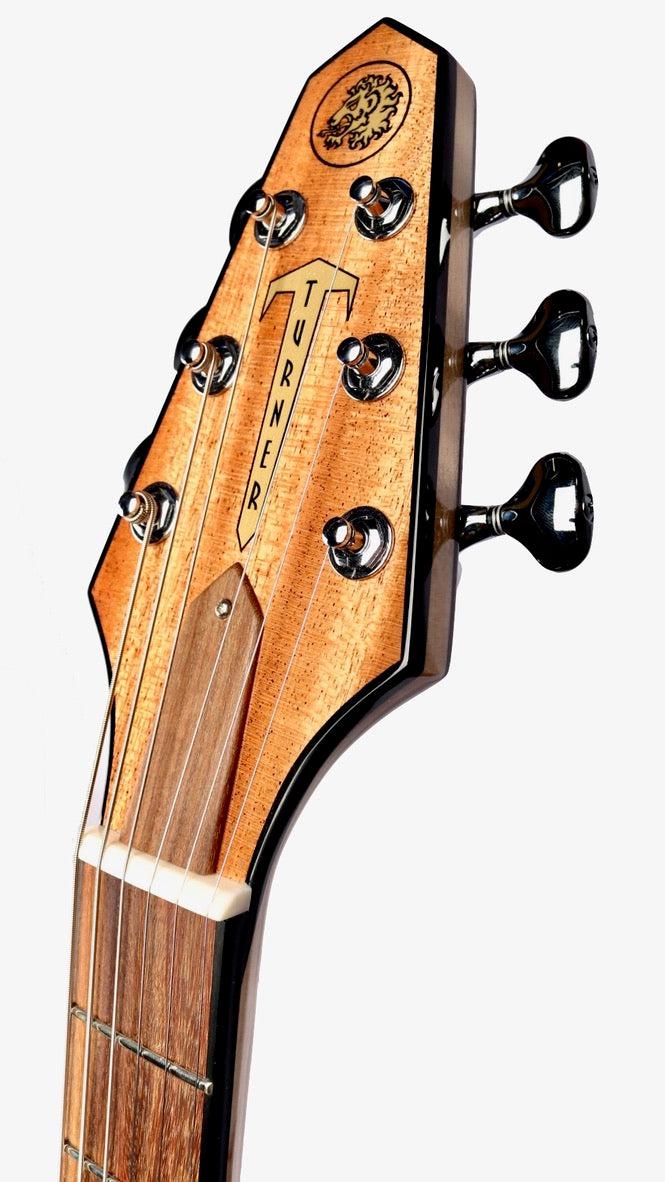 Rick Turner Model 1 Deluxe Natural Finish with Full Electronics Package #5789 - Rick Turner Guitars - Heartbreaker Guitars