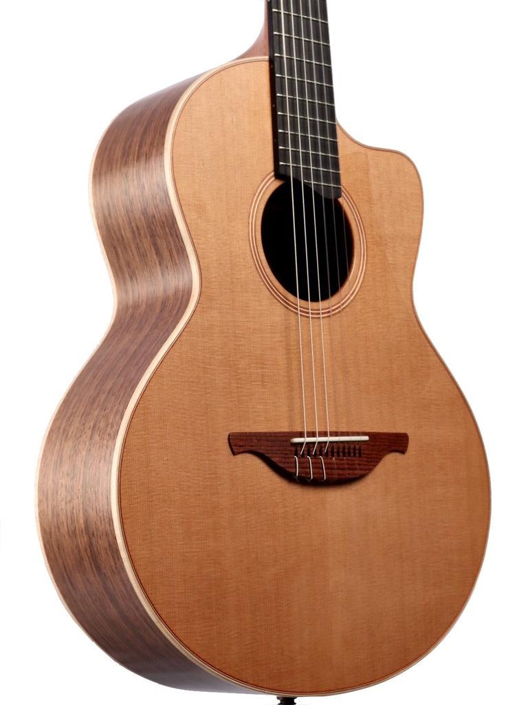 Lowden S23J Nylon Jazz Model Red Cedar / Walnut #25416 (New for 2022!) - Lowden Guitars - Heartbreaker Guitars