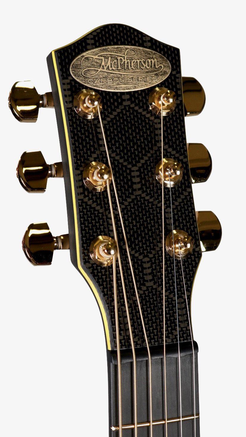 McPherson Carbon Fiber Touring Yellow with Gold Hardware, Honeycomb Finish 2020 - McPherson Guitars - Heartbreaker Guitars