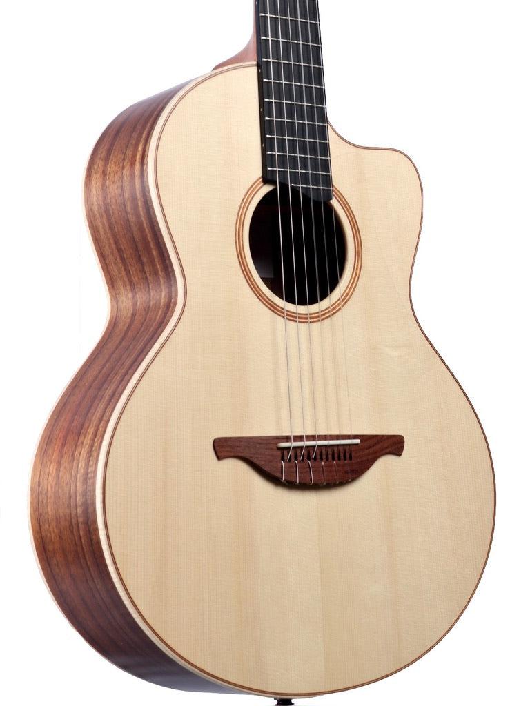 Lowden S34J Nylon Jazz Alpine Spruce / Koa #24941 (New for 2022!) - Lowden Guitars - Heartbreaker Guitars