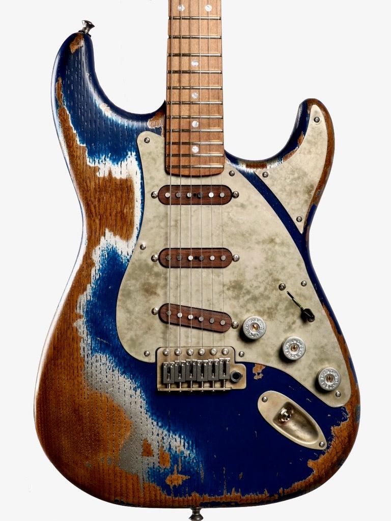 Paoletti Stratospheric Loft SSS Firemist Midnight 2022 #173022 - Paoletti - Heartbreaker Guitars