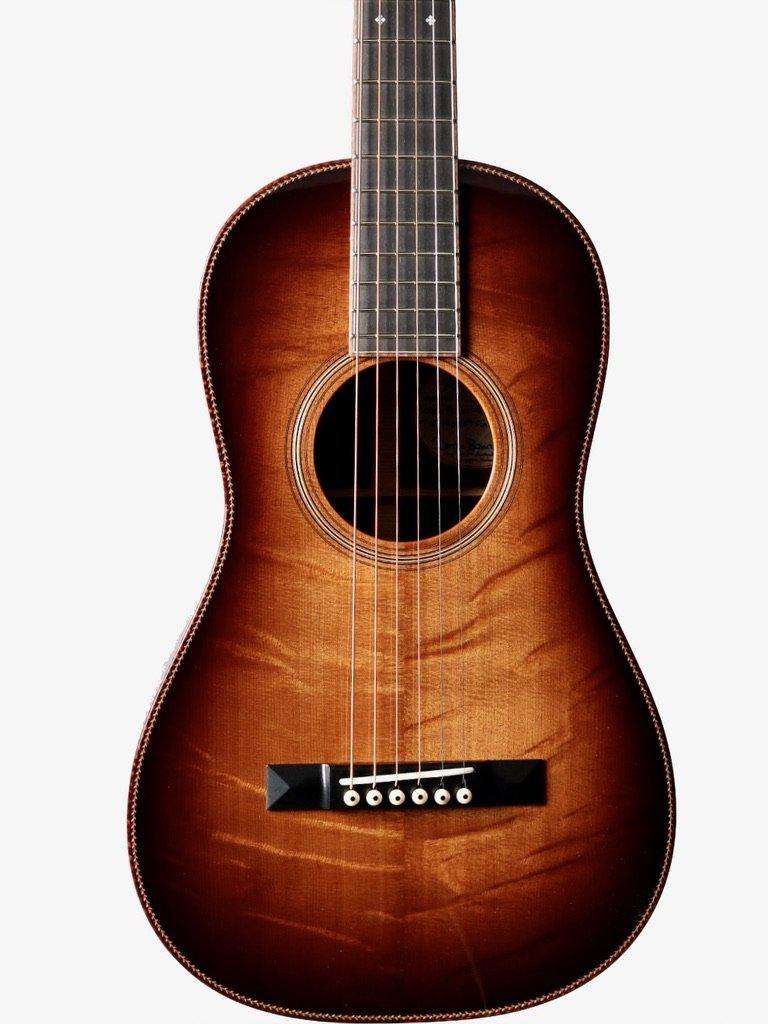 Bourgeois DB Signature Piccolo Parlor Bearclaw Sitka Spruce / Master Grade Indian Rosewood #9314 - Bourgeois Guitars - Heartbreaker Guitars