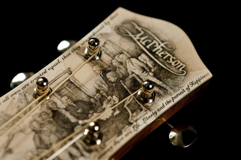 McPherson 1776 Collectable Guitar  - One of A Kind Hand Made by Matt McPherson - Please Call For Price - McPherson Guitars - Heartbreaker Guitars