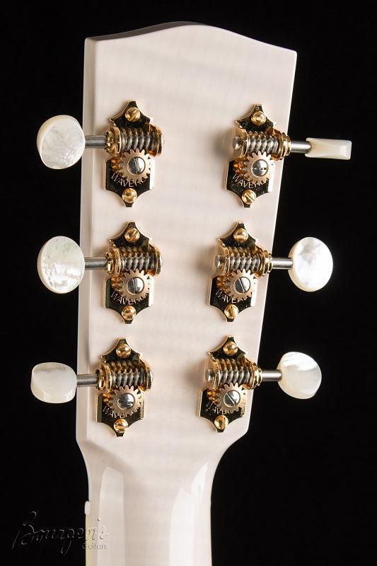 Bourgeois Whyte Rabbit L-DB0 Transparent White Limited - Bourgeois Guitars - Heartbreaker Guitars