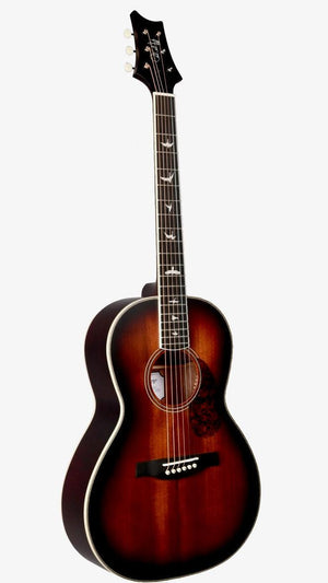 PRS SE Parlor P20E Tobacco Sunburst All-Mahogany with Fishman GT1 Pickup #29363 - Paul Reed Smith Guitars - Heartbreaker Guitars