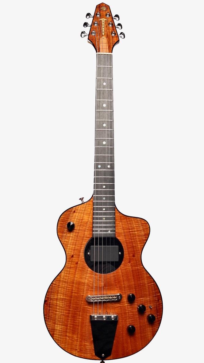 Rick Turner Model 1 Custom Deluxe Koa with Full Electronics Package #5795 - Rick Turner Guitars - Heartbreaker Guitars