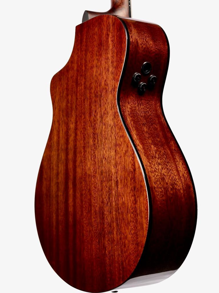 Breedlove Wildwood Pro Concert Suede CE African Mahogany #220906514 - Breedlove Guitars - Heartbreaker Guitars