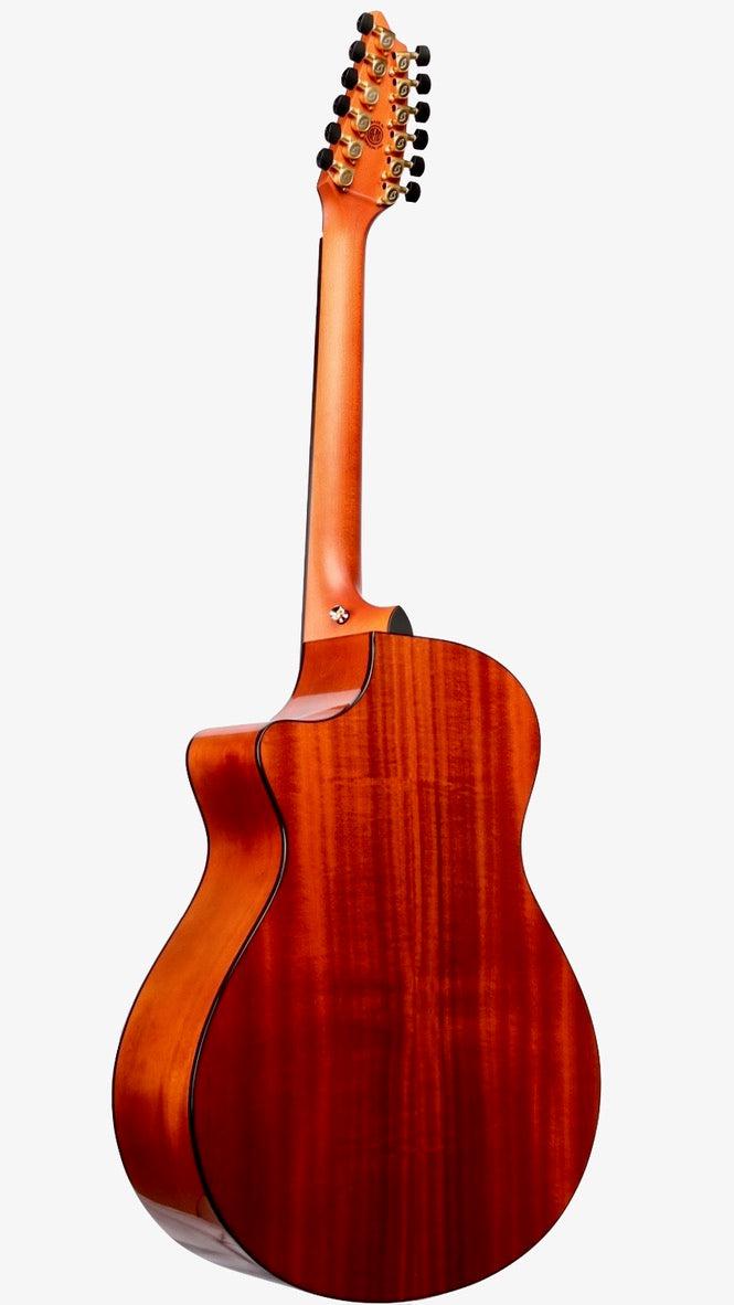 Breedlove Oregon Concerto Bourbon 12 String CE Myrtlewood #27920 - Breedlove Guitars - Heartbreaker Guitars