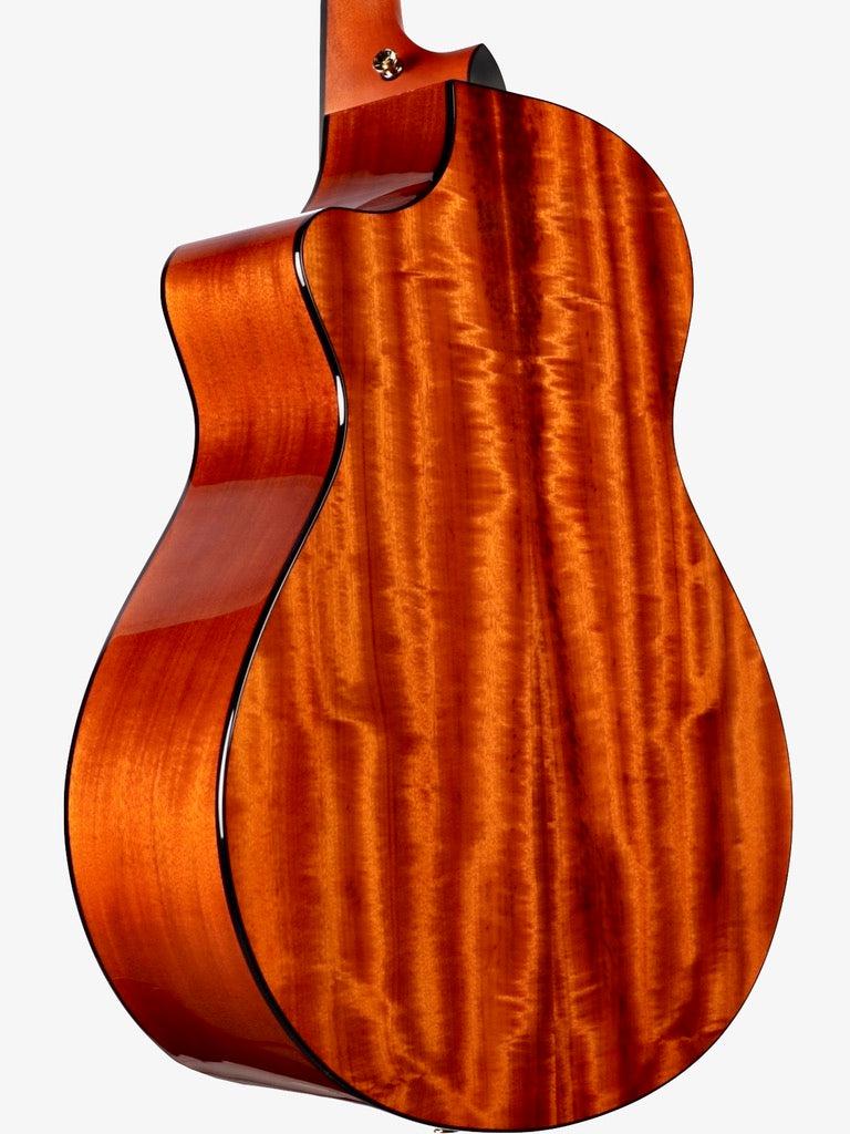 Breedlove Jeff Bridges Signature Oregon Concerto CE Myrtlewood Bourbon Burst #27518 - Breedlove Guitars - Heartbreaker Guitars