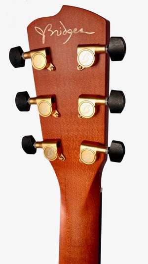 Breedlove Jeff Bridges Signature Oregon Concerto CE Myrtlewood Bourbon Burst #27518 - Breedlove Guitars - Heartbreaker Guitars