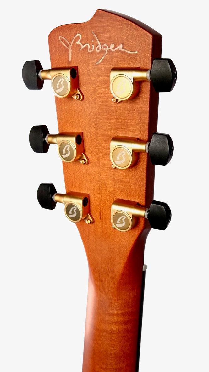 Breedlove Jeff Bridges Signature Oregon Concerto CE Myrtlewood Bourbon Burst #27216 - Breedlove Guitars - Heartbreaker Guitars