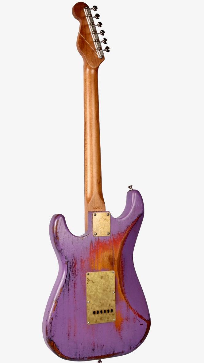 Paoletti Stratospheric Loft HSS Heavy Purple #130521 - Paoletti - Heartbreaker Guitars