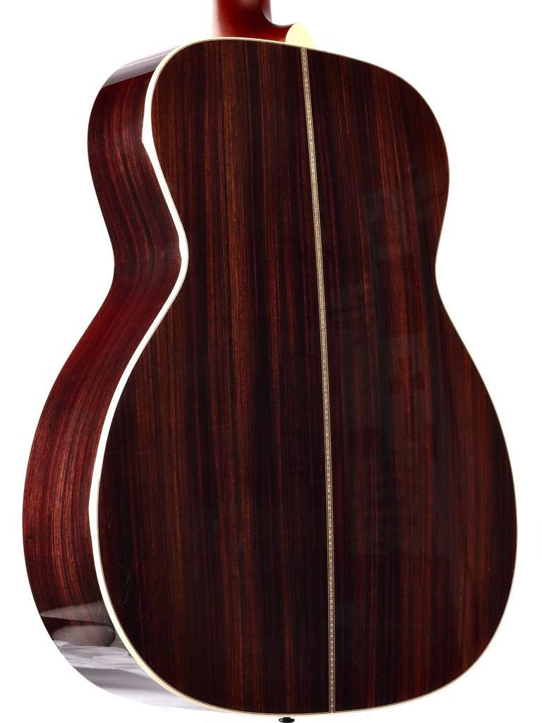 Santa Cruz OM Grand Dark Burst 12 String Adirondack / Indian Rosewood #406 - Santa Cruz Guitar Company - Heartbreaker Guitars