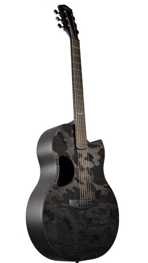 McPherson Carbon Fiber Sable Blackout Camo Finish #11827 - McPherson Guitars - Heartbreaker Guitars