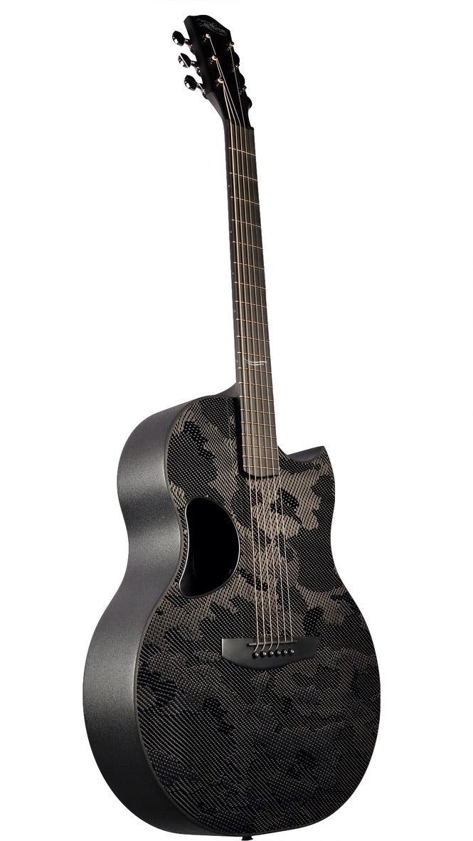McPherson Carbon Fiber Sable Blackout Camo Finish #11740 - McPherson Guitars - Heartbreaker Guitars