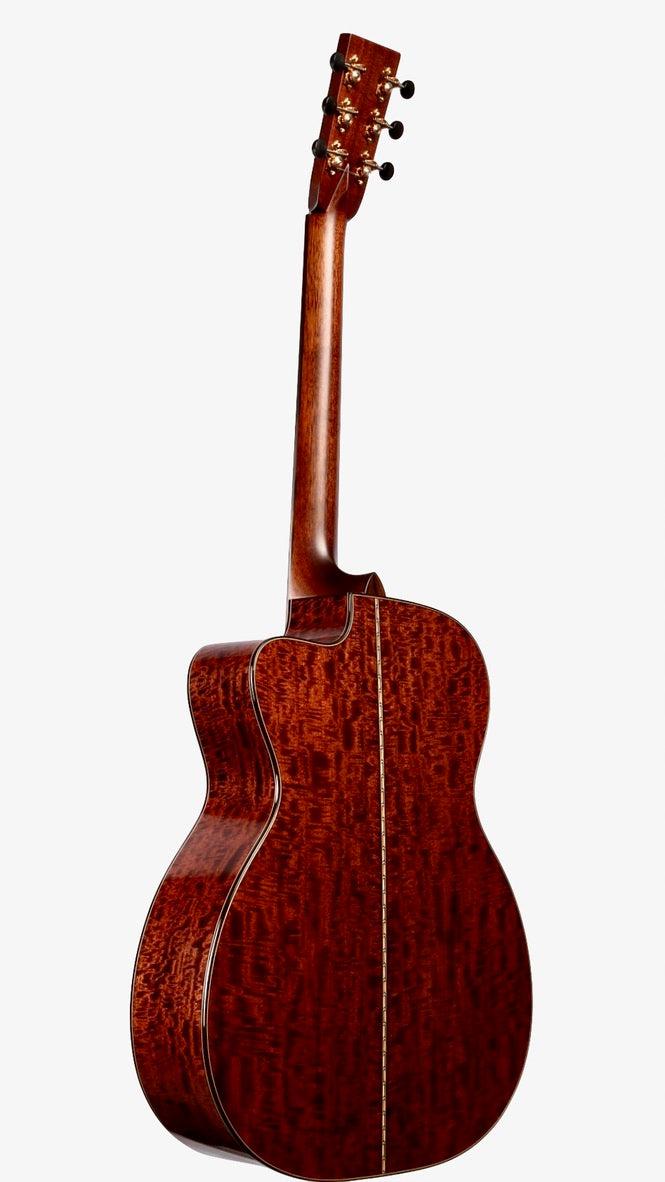 Bourgeois Legacy Series DB Signature OMC Bearclaw Spruce / Figured Mahogany #9575 - Bourgeois Guitars - Heartbreaker Guitars