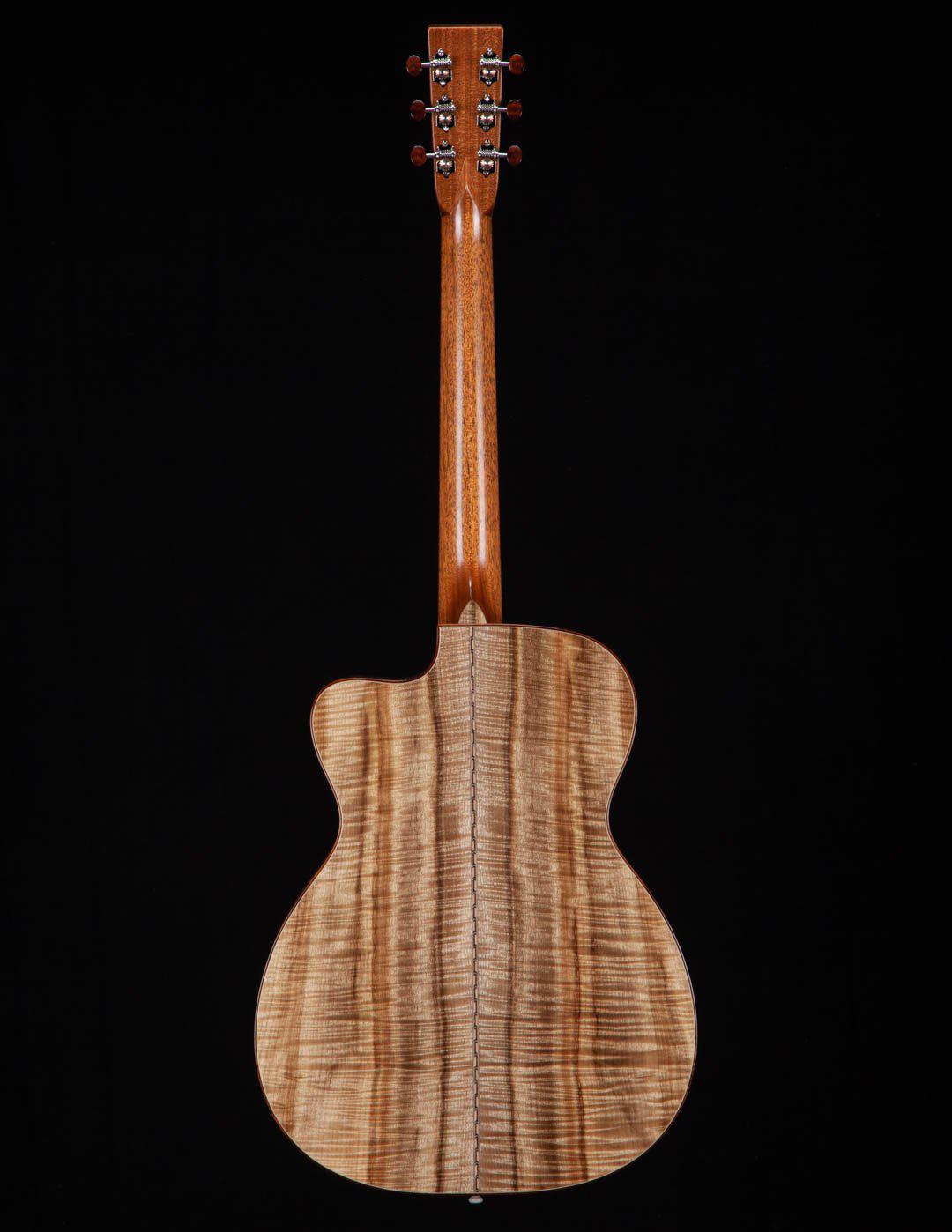 Bourgeois OMC Custom Bear Claw Spruce over Figured Myrtle - Bourgeois Guitars - Heartbreaker Guitars