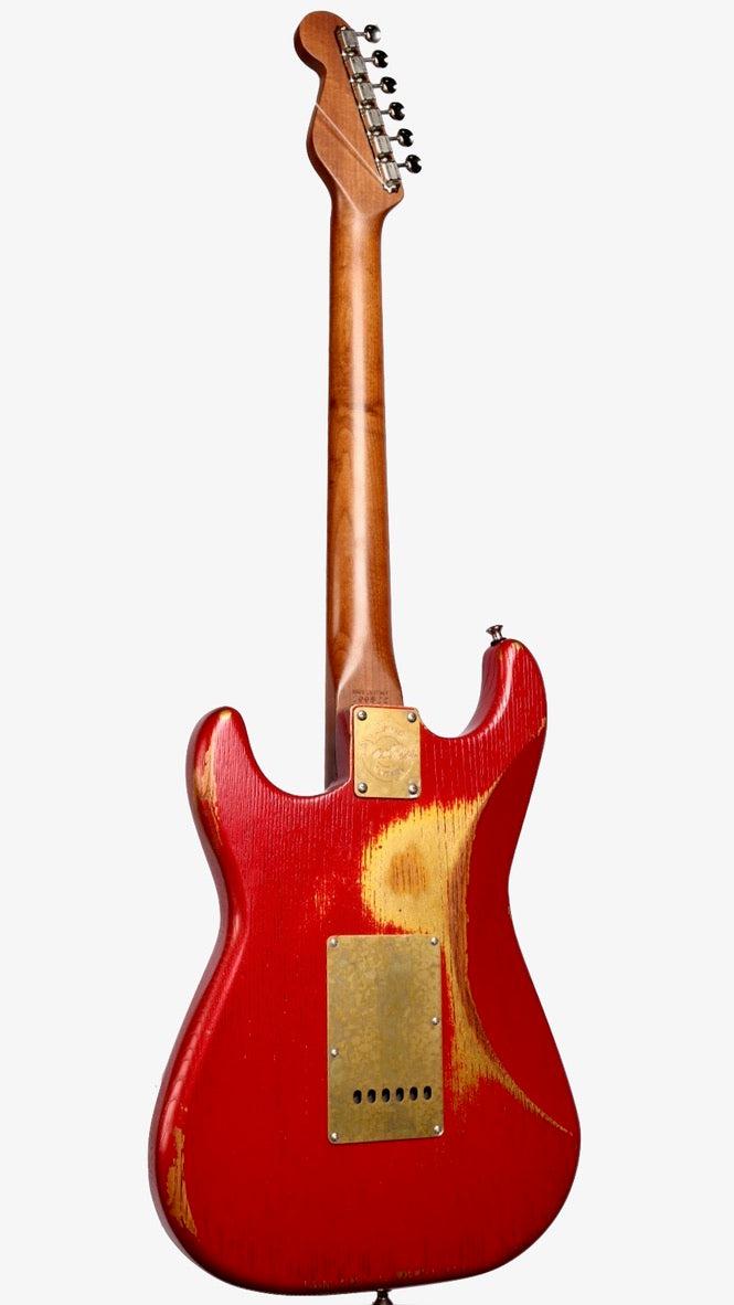 Paoletti Stratospheric Loft HSS Gold Ruby #199822 - Paoletti - Heartbreaker Guitars