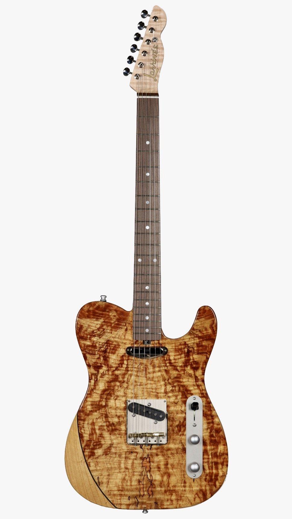 Larrivee Baker-T Spalted Maple / Swamp Ash Natural Finish #135007 - Larrivee Guitars - Heartbreaker Guitars