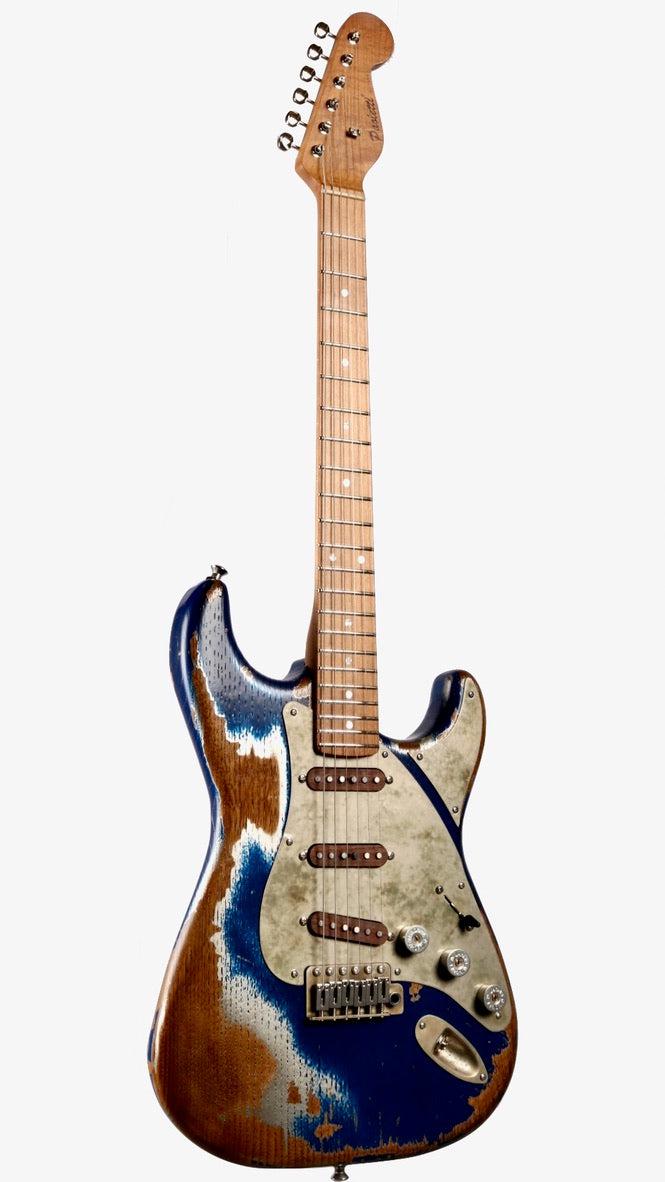 Paoletti Stratospheric Loft SSS Firemist Midnight 2022 #173022 - Paoletti - Heartbreaker Guitars