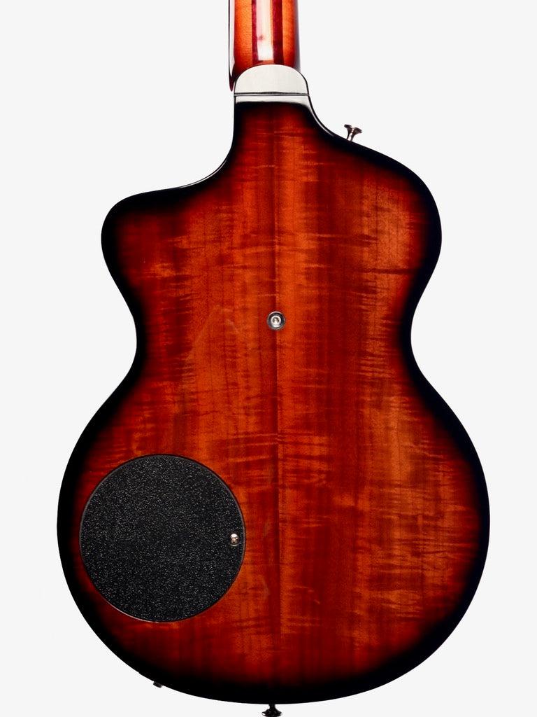 Rick Turner Model 1 Featherweight Myrtlewood Burst with Full Electronics Package #5796 - Rick Turner Guitars - Heartbreaker Guitars