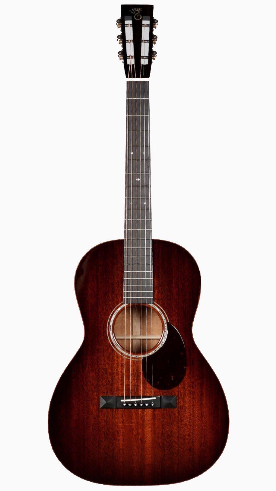 Santa Cruz 00 Custom Mahogany with Sunburst Finish #1113 - Santa Cruz Guitar Company - Heartbreaker Guitars