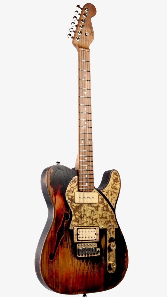 Paoletti Nancy Lounge HP90 Relic Black #171722 - Paoletti - Heartbreaker Guitars