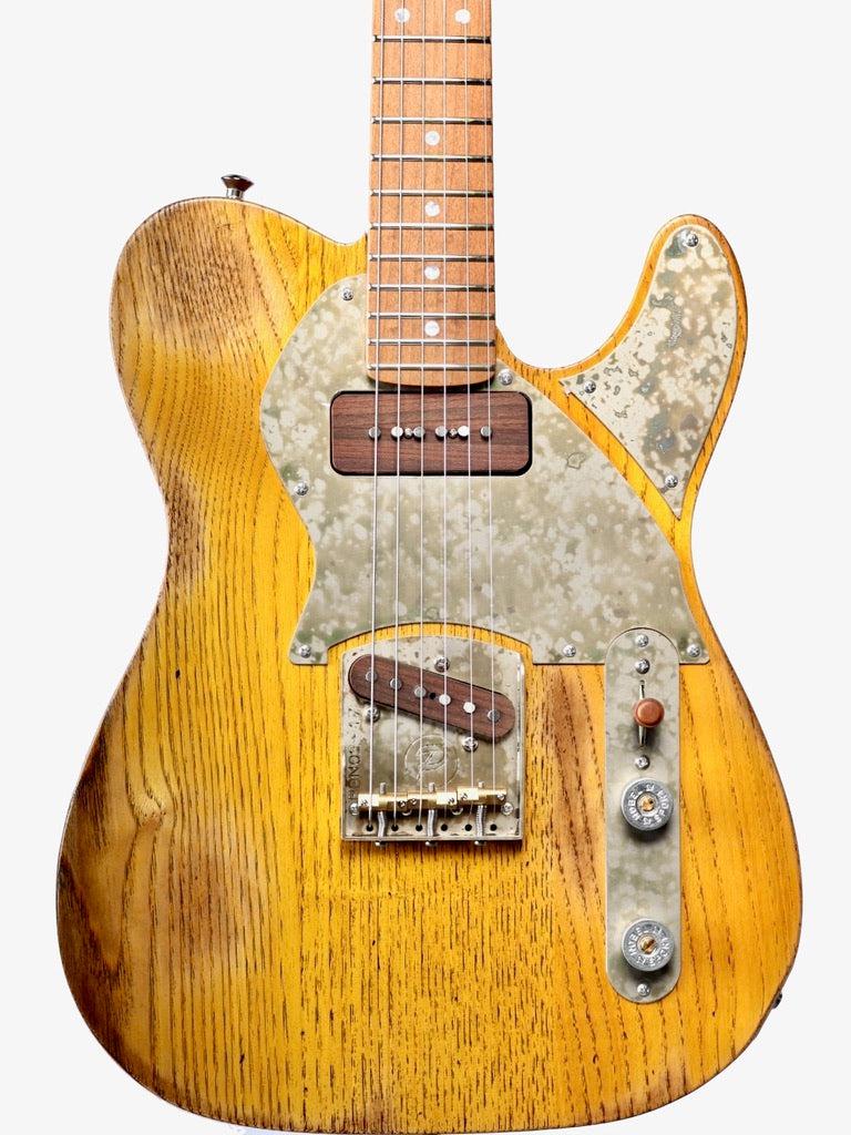 Paoletti Nancy Loft SP90 Walnut Pickups Butterscotch #188422 - Paoletti - Heartbreaker Guitars
