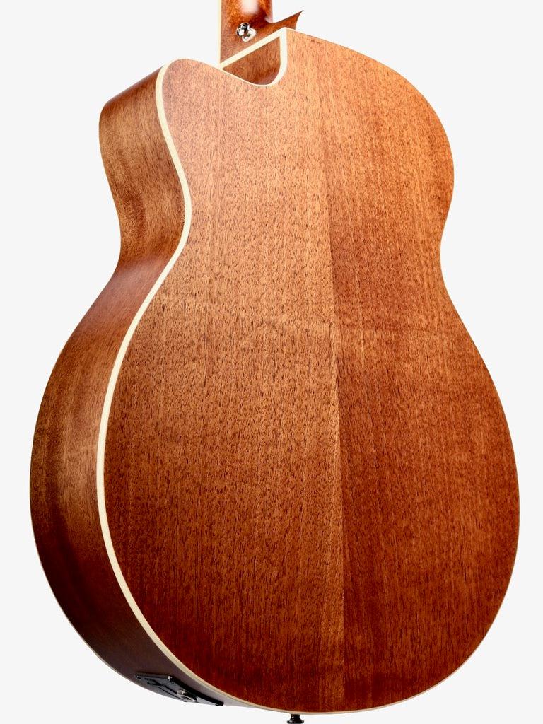 PRS SE Angelus AE20E All Mahogany Black Gloss 2022 #17136 - Paul Reed Smith Guitars - Heartbreaker Guitars