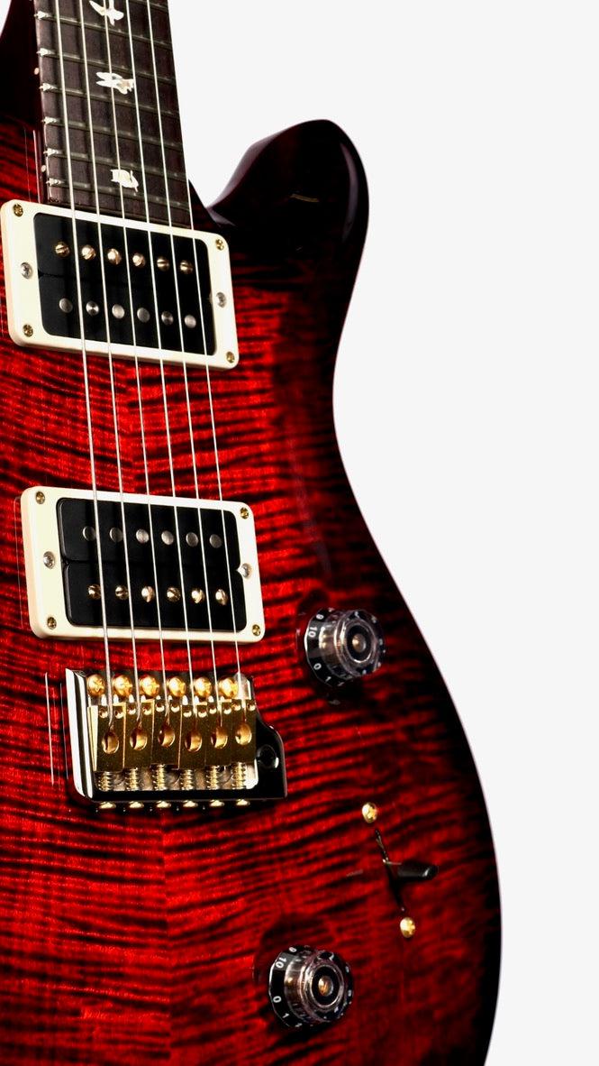 PRS Custom 24 Fire Red Burst 10 Top Hybrid Package #355085