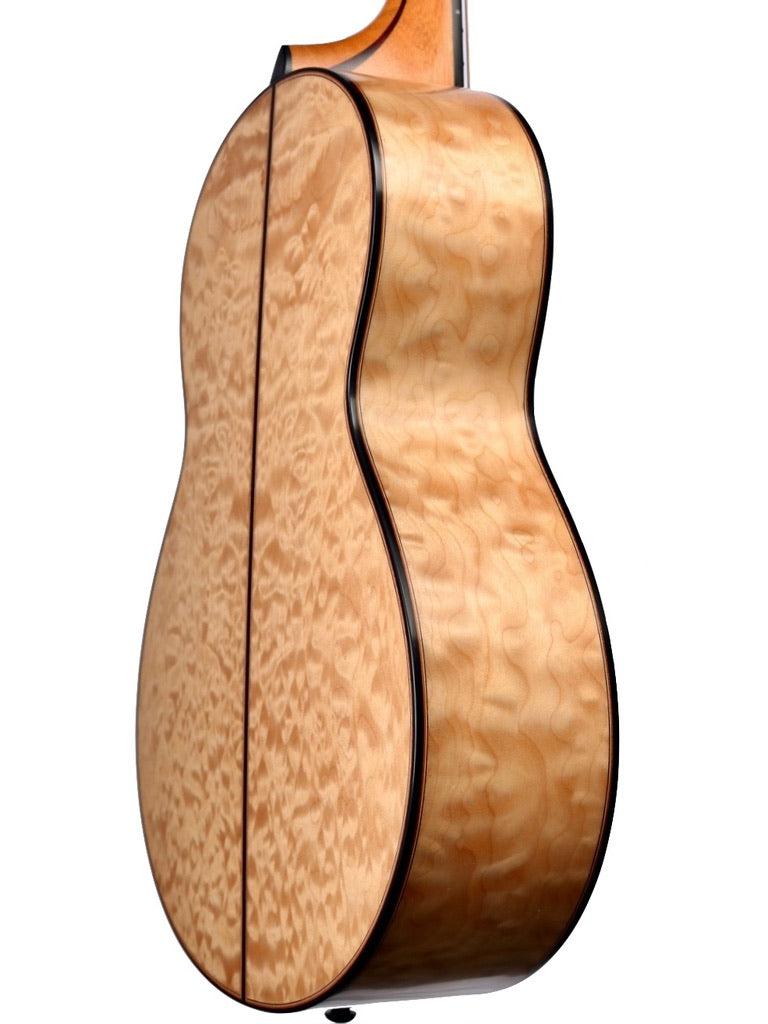 Wee Lowden 50 with #2 Inlay Package Sitka Spruce / Maple #25977 - Lowden Guitars - Heartbreaker Guitars