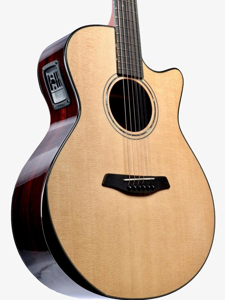 Furch Yellow Deluxe Gc-SR 9 String Cedar / Indian Rosewood with LR Baggs SPA #107555 - Furch Guitars - Heartbreaker Guitars