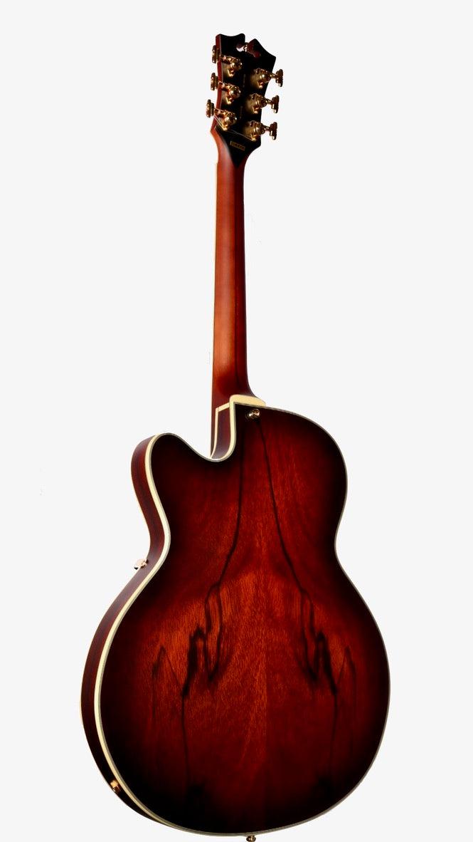 D'Angelico Deluxe 59 Satin Brown Burst #2203799 - D'Angelico Guitars - Heartbreaker Guitars
