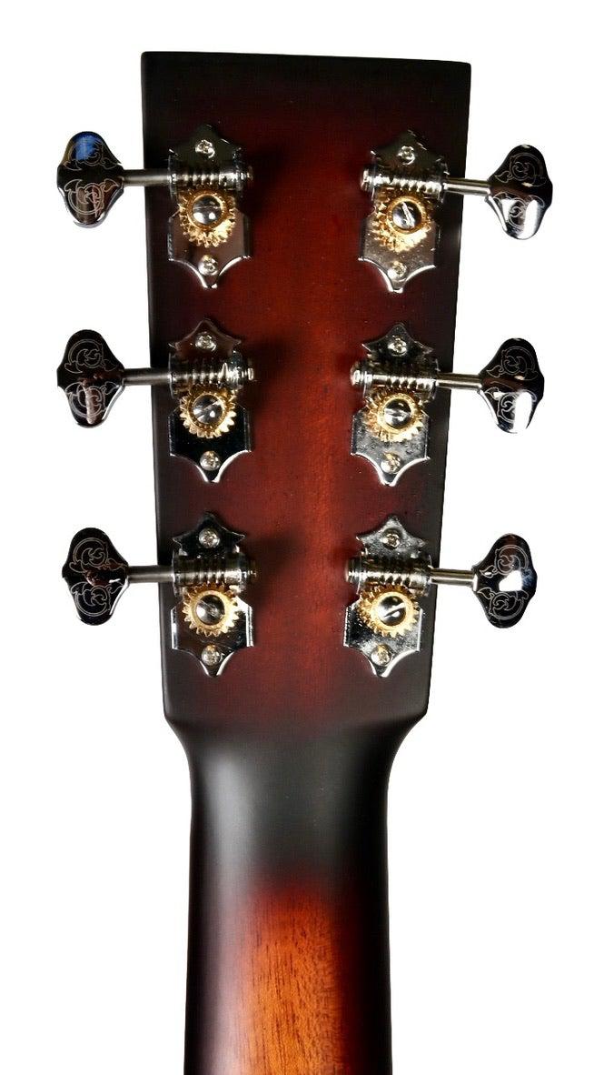 Larrivee OM-40 All-Mahogany Vintage Burst #136905 - Larrivee Guitars - Heartbreaker Guitars