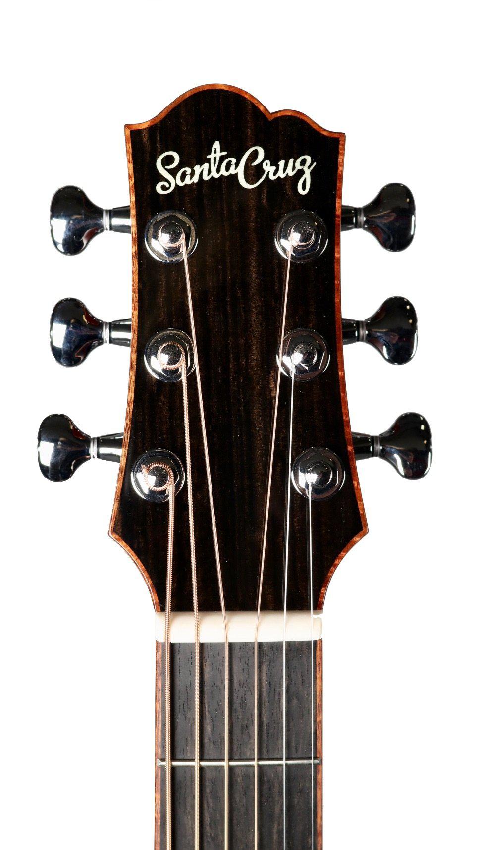 Santa Cruz Firefly Custom Mahogany Dark Burst Finish #283 - Santa Cruz Guitar Company - Heartbreaker Guitars