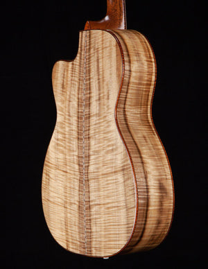 Bourgeois OMSC Flamed Myrtle / Italian Spruce 12 Fret #8861 - Bourgeois Guitars - Heartbreaker Guitars