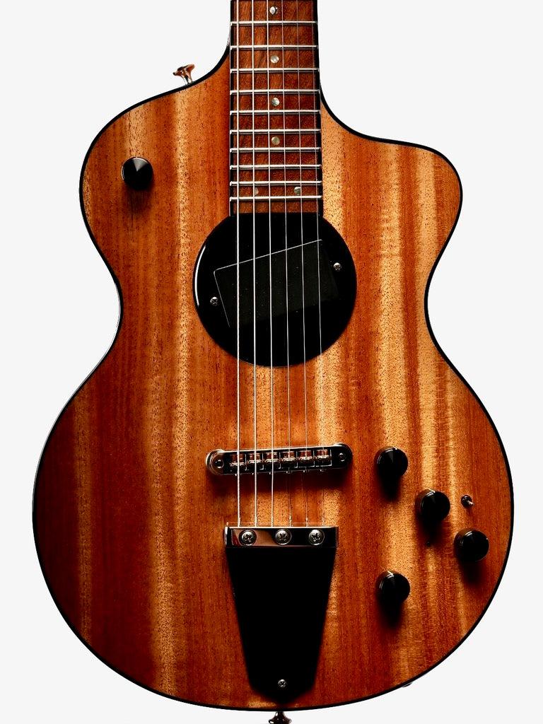 Rick Turner Model 1 Deluxe Natural Finish with Full Electronics Package #5789 - Rick Turner Guitars - Heartbreaker Guitars