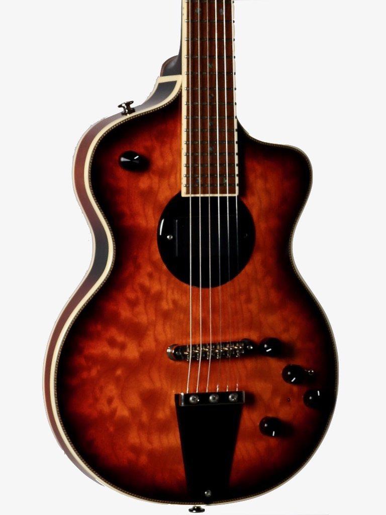Rick Turner Model 1 Featherweight Custom Dark Burst #5513 - Rick Turner Guitars - Heartbreaker Guitars