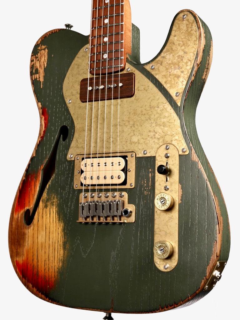 Paoletti Nancy Lounge HP90 Heavy Army Green #198822 - Paoletti - Heartbreaker Guitars