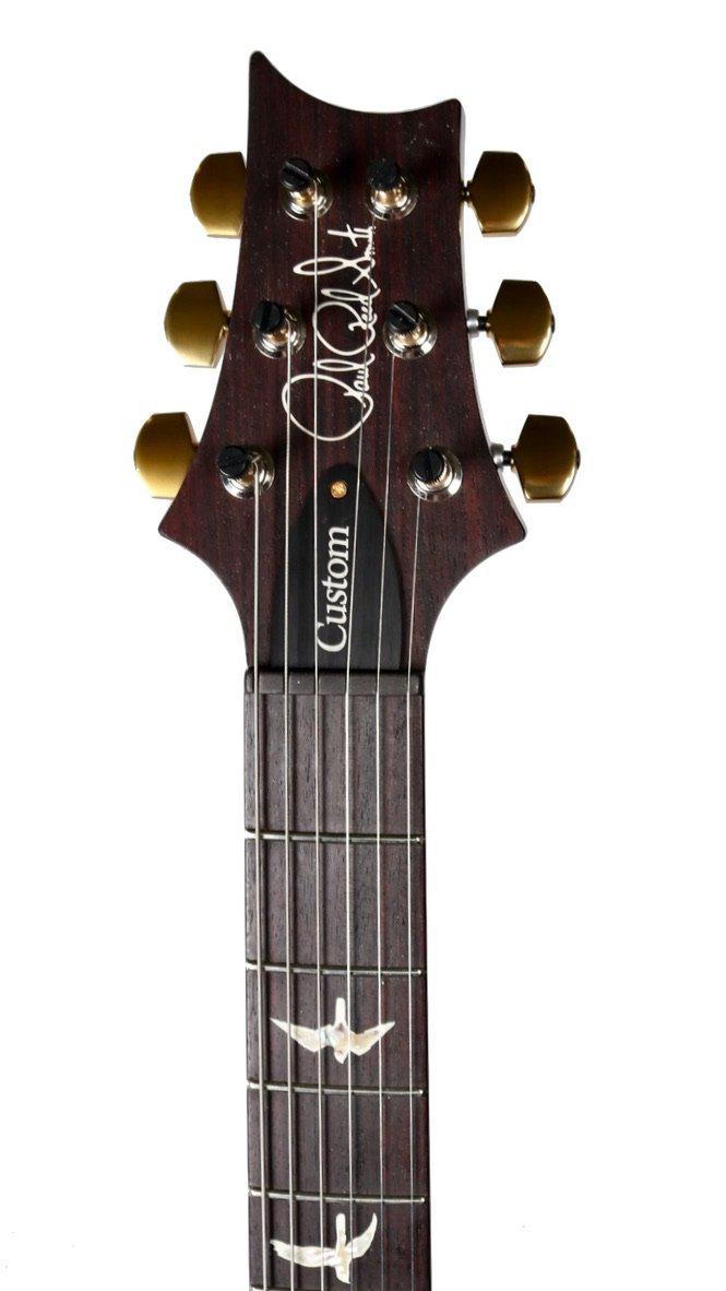 PRS Custom 24 Black Grey Black 10 Top Hybrid Package Pattern Thin #333440 - Paul Reed Smith Guitars - Heartbreaker Guitars