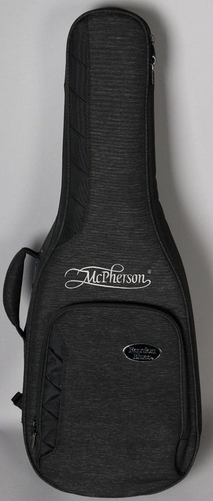 McPherson Carbon Fiber Touring Original Pattern Orange with Satin Pearl Hardware #10777 - McPherson Guitars - Heartbreaker Guitars